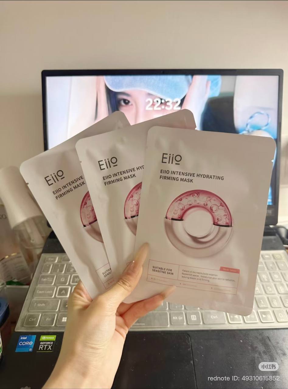 Eiio Sheet mask (ម៉ាសសន្លឺកសម្រាប់មុខឆាប់រោលប្រតិកម្ម)